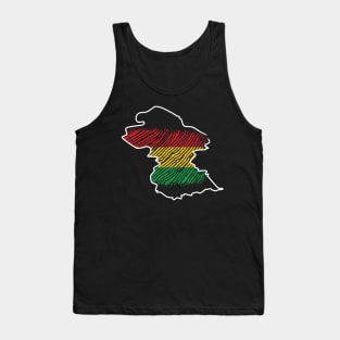 Guyana South America Tshirt Tank Top
